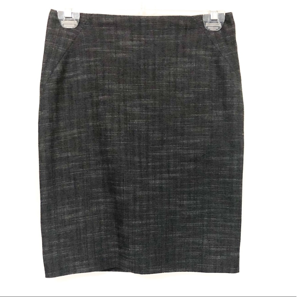 ANN TAYLOR Black and White Pencil Skirt